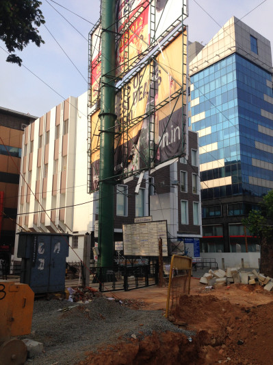 The office space near Microsoft Ventures, where I worked at in Bangalore.